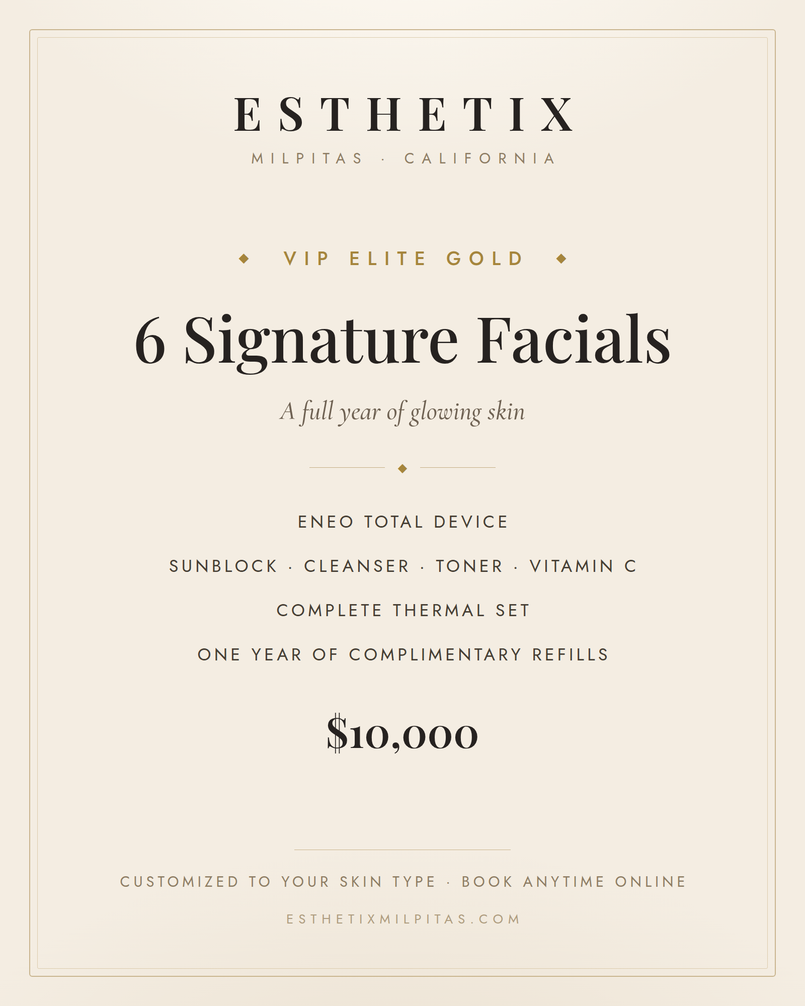 VIP Elite Gold Package